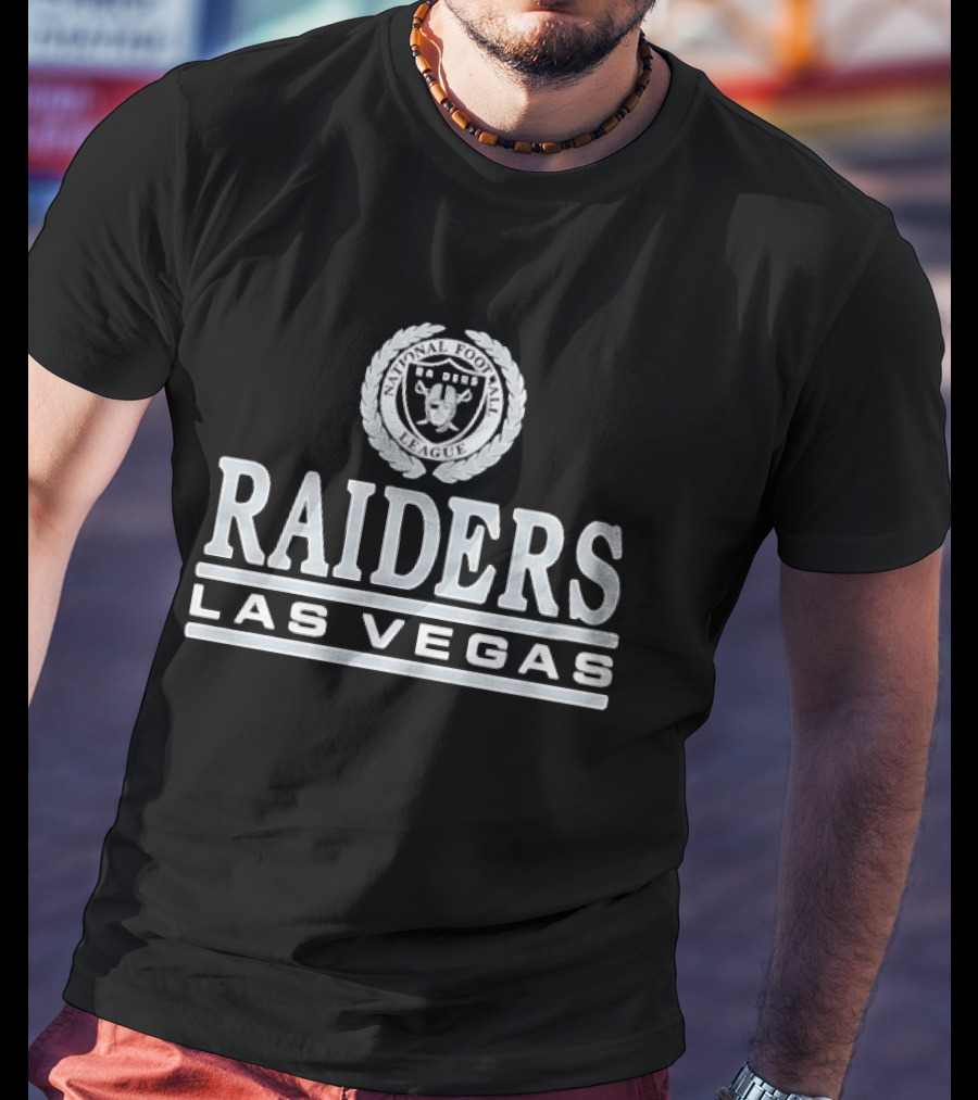 Las Vegas Raiders National Football League Crest T-Shirt