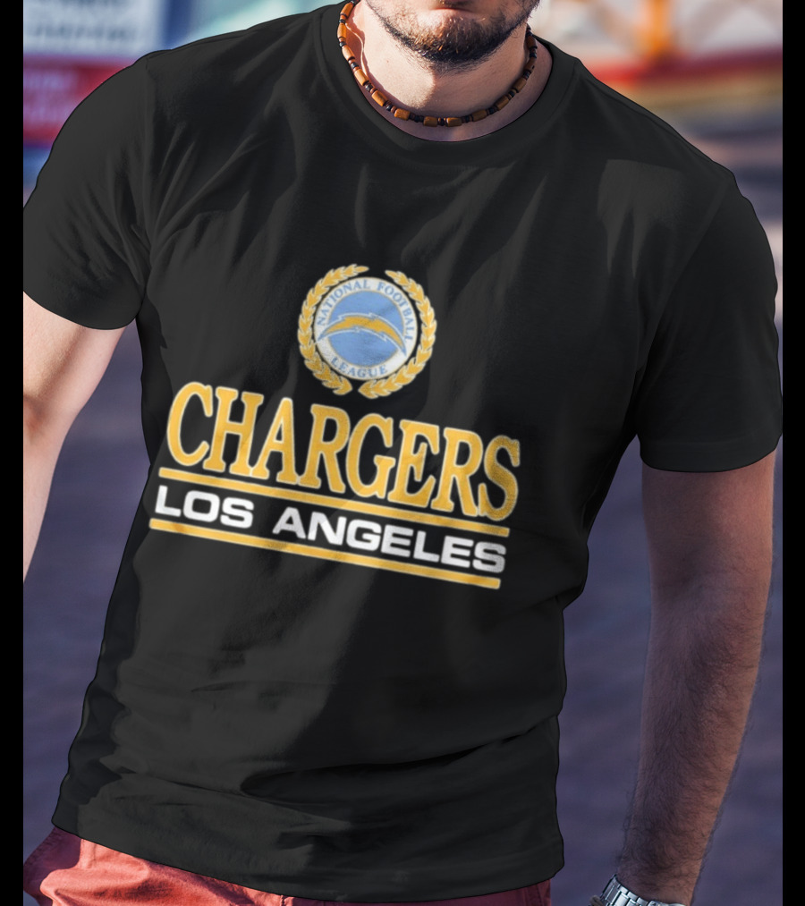 Los Angeles Chargers National Football League Crest Chargers Los Angeles T-Shirt