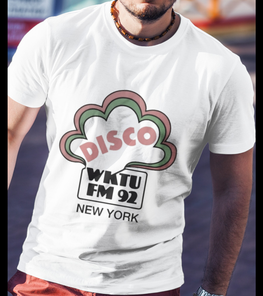 Disco WKTU FM 92 New York Radio Station T-Shirt