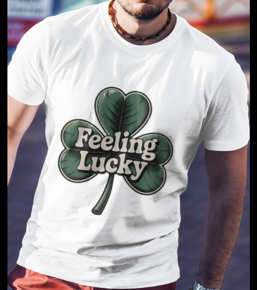 Feeling Lucky Shamrock St. Patrick's Day Clover T-Shirt