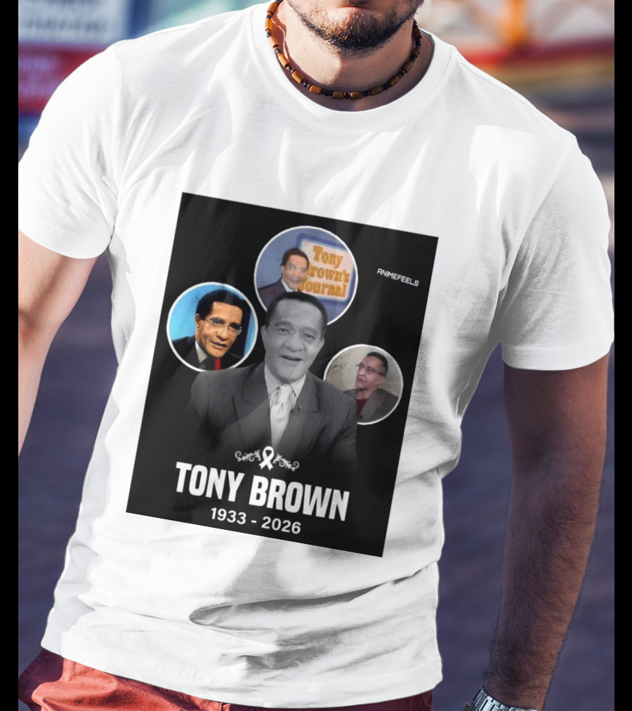 Tony Brown's Journal 1933 2026 ANIMEFEELS T-Shirt