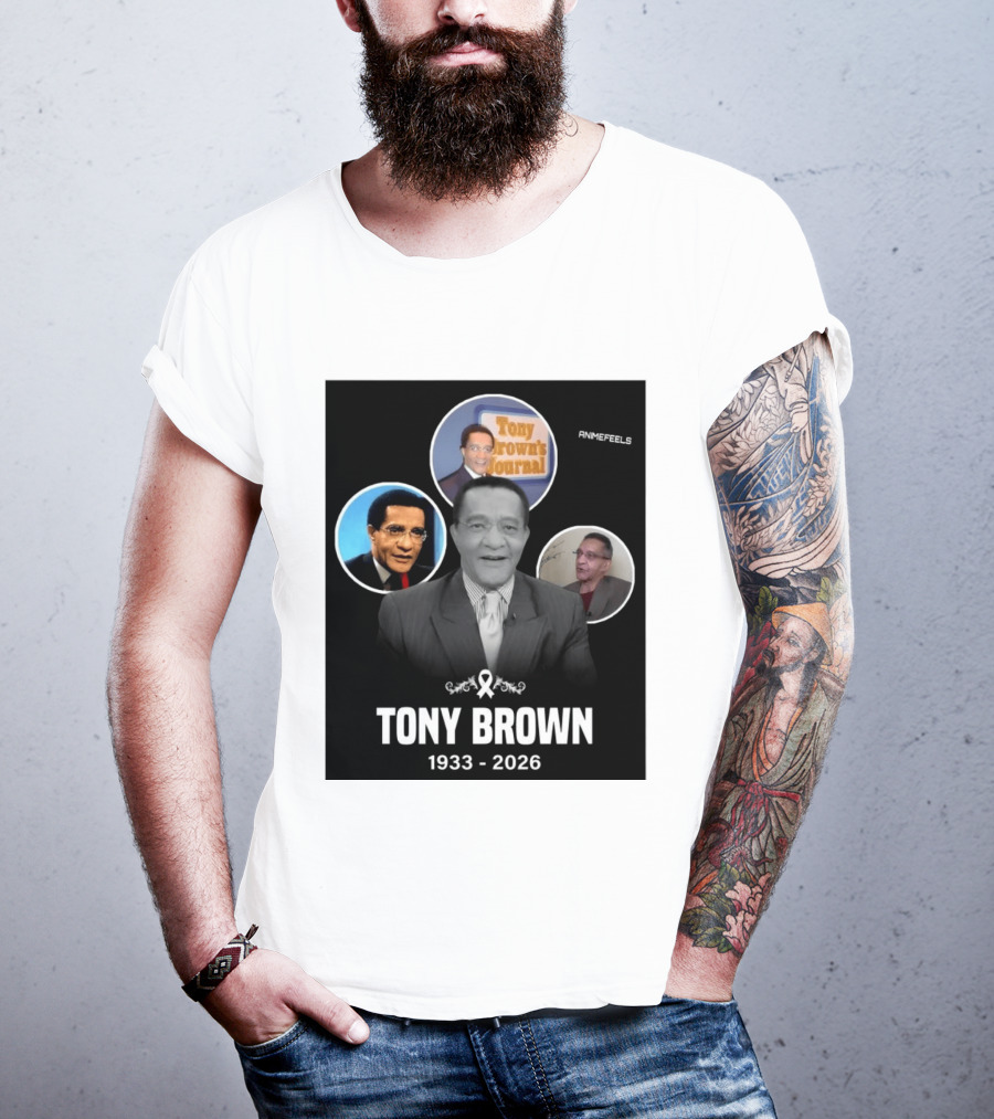 Tony Brown's Journal 1933 2026 ANIMEFEELS T-Shirt
