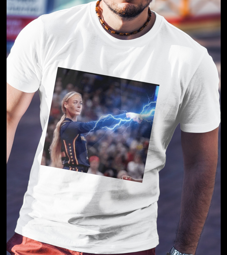 Sophie Cunningham Lightning Power Basketball Stars T-Shirt