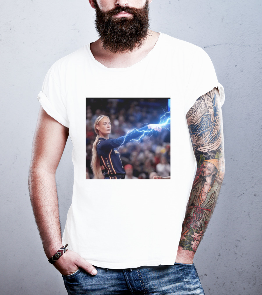 Sophie Cunningham Lightning Power Basketball Stars T-Shirt