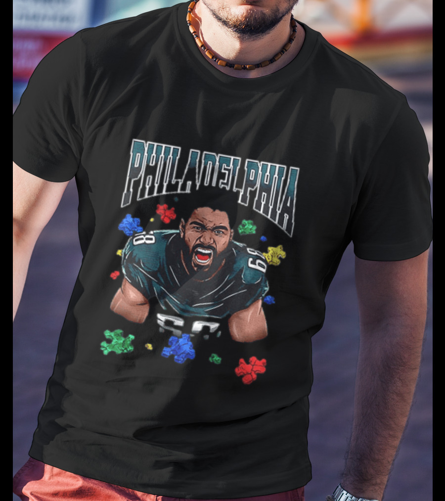 Philadelphia Football Passion Speaks Loud With Determination T-Shirt
