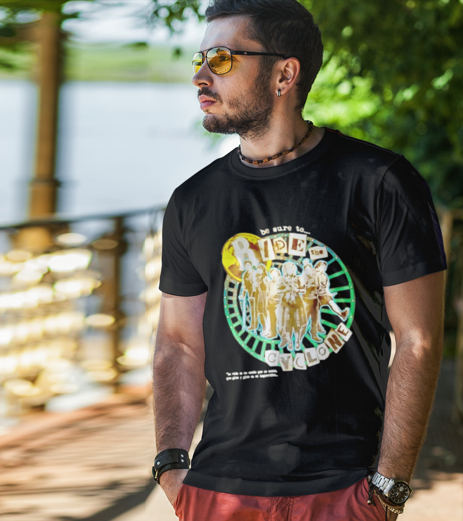 Be Sure To Ride The Cyclone Musical Cast T-Shirt