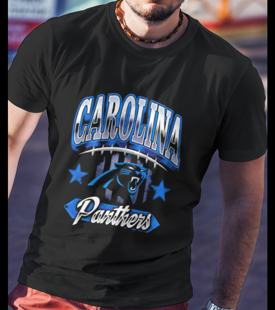 Carolina Panthers American 2026 Stars And Panthers T-Shirt