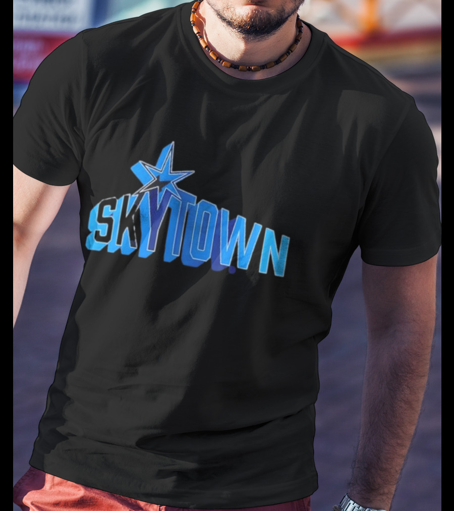 Chicago Sky Skytown Star Blue T-Shirt