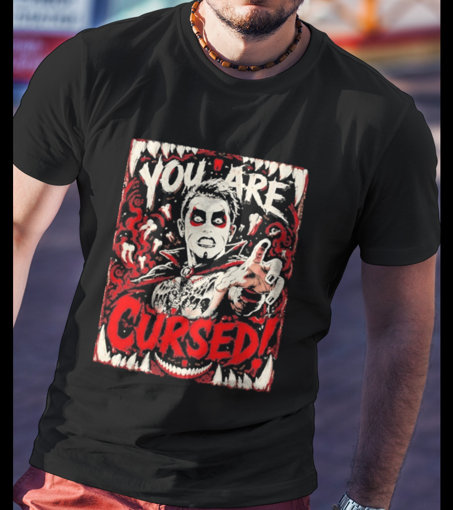 Danhausen You Are Cursed Pro Wrestling T-Shirt