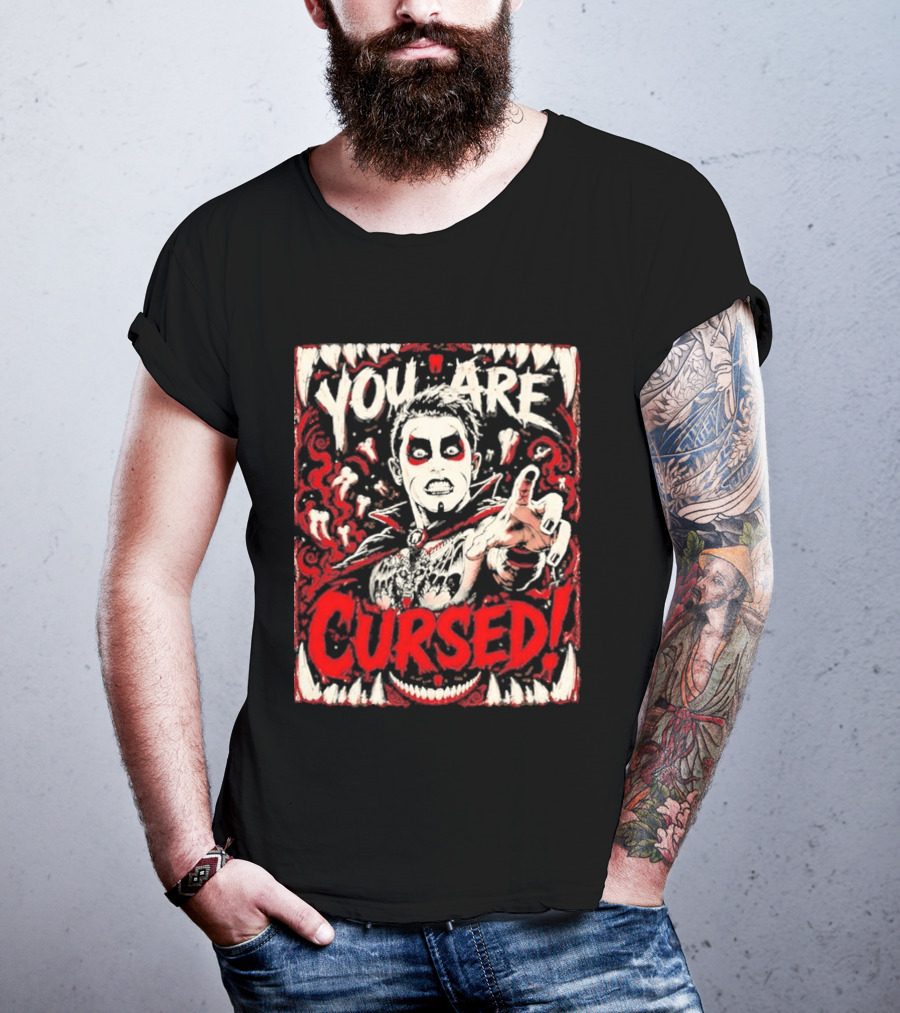 Danhausen You Are Cursed Pro Wrestling T-Shirt