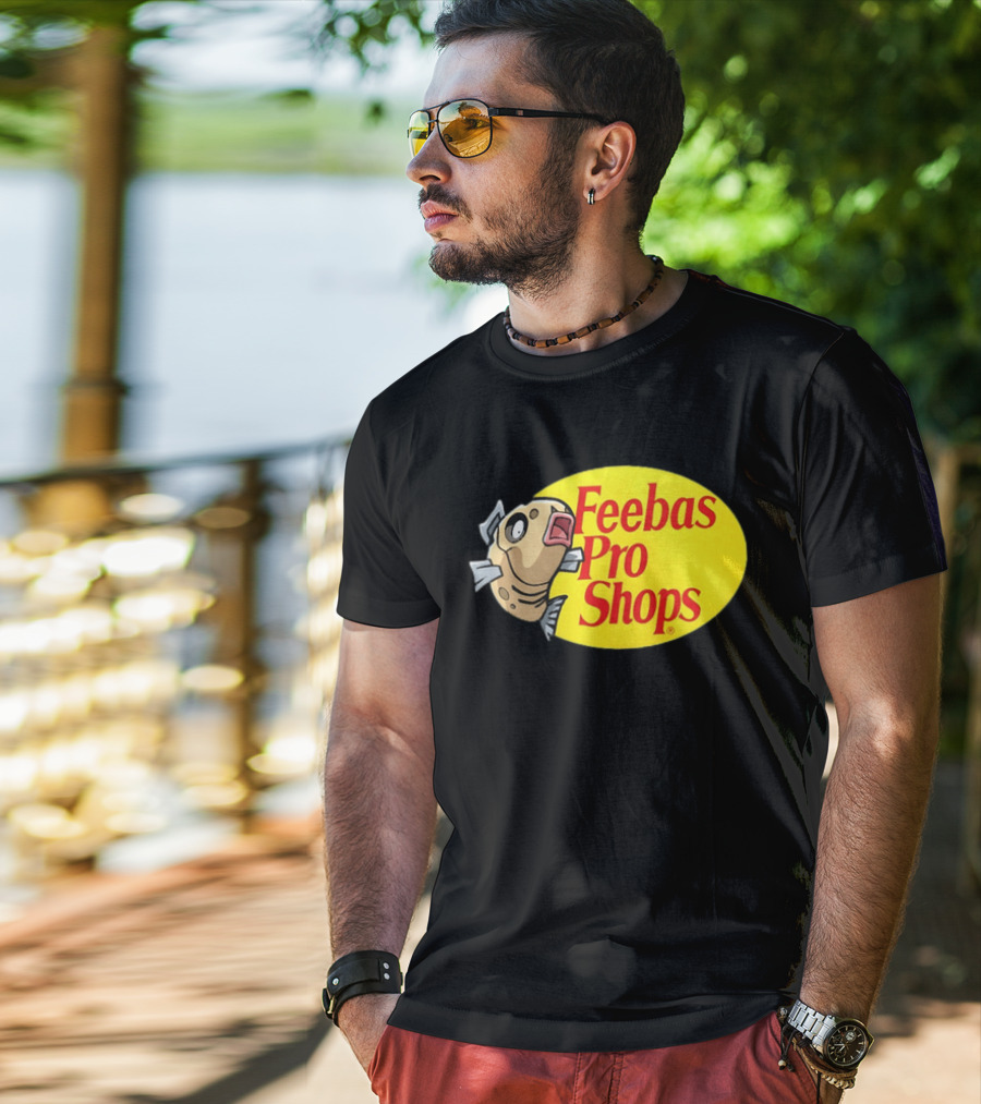 Feebas Pro Shops Fun Fish Illustration For Fans T-Shirt