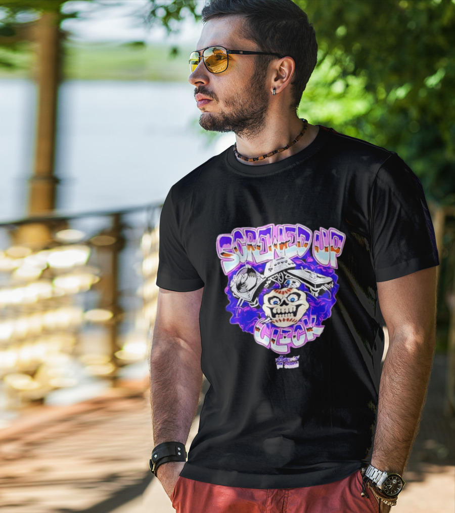 Houston Astros X DJ Screw Screwed Up Click 2026 T-Shirt