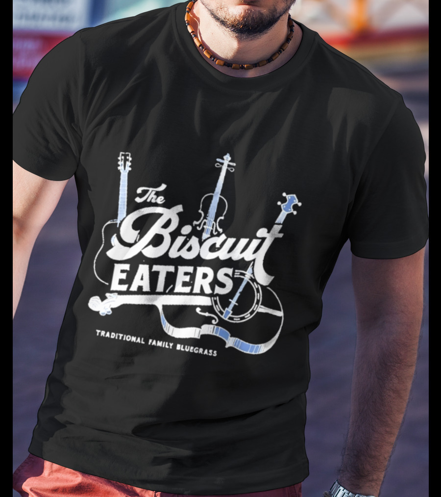The Biscuit Eaters Traditional Family Bluegrass Musical Instruments T-Shirt