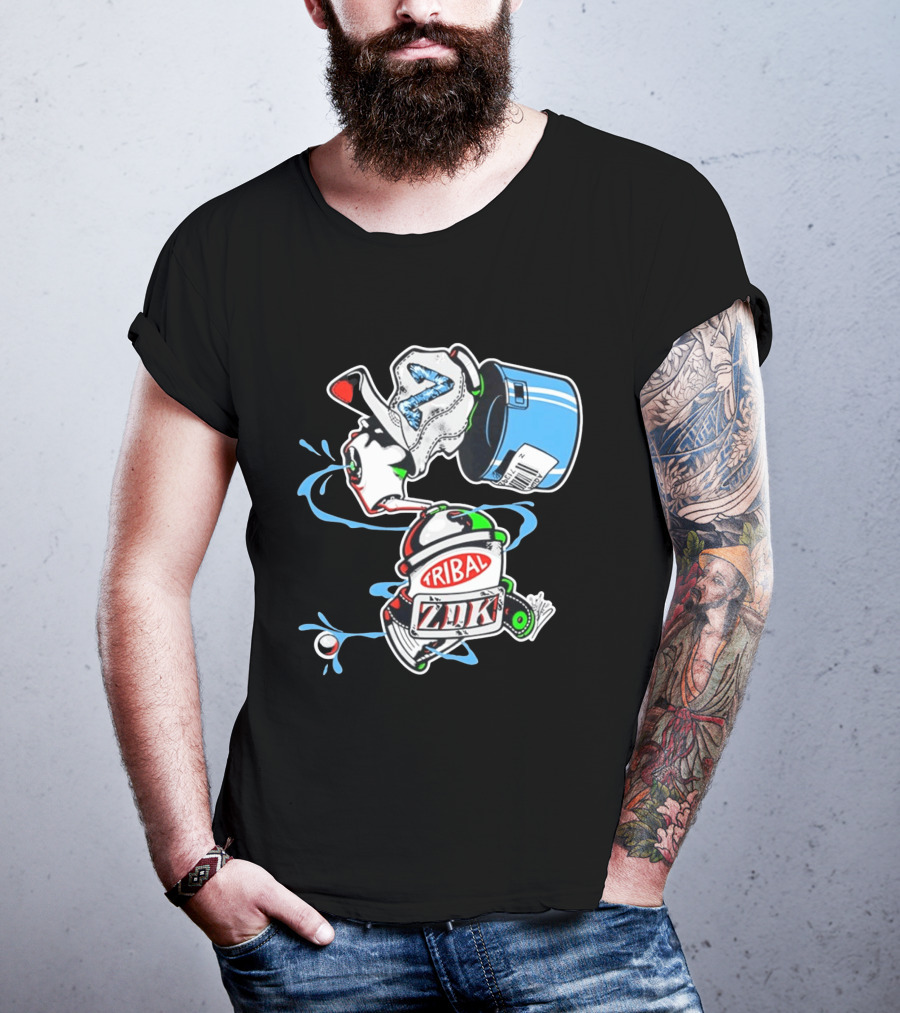 Tribal ZDK Paint Can Street T-Shirt