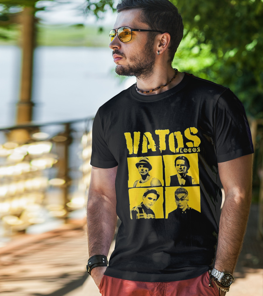 Vatos Locos Characters Yellow T-Shirt