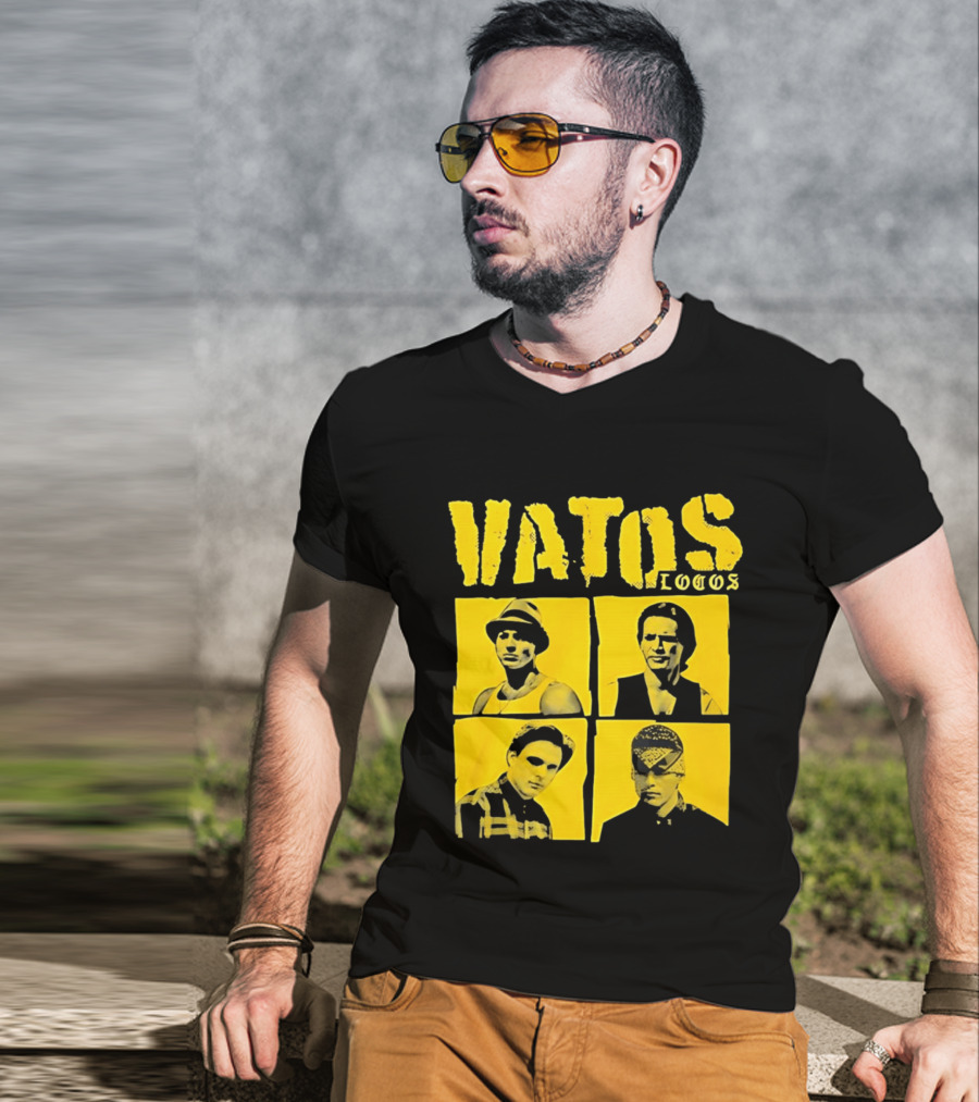 Vatos Locos Characters Yellow T-Shirt