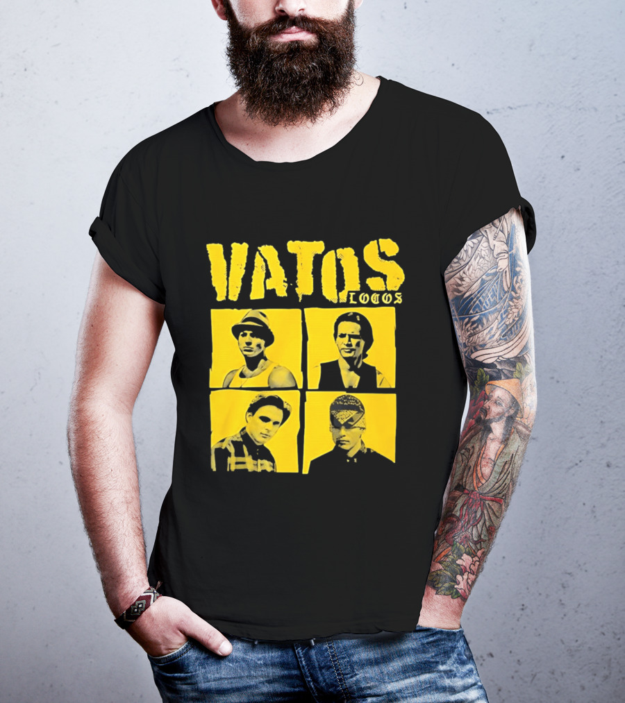 Vatos Locos Characters Yellow T-Shirt