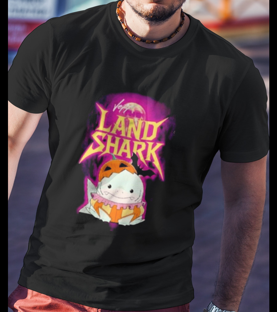 Veep Marvel Rivals Jeff The Land Shark Pumpkin T-Shirt