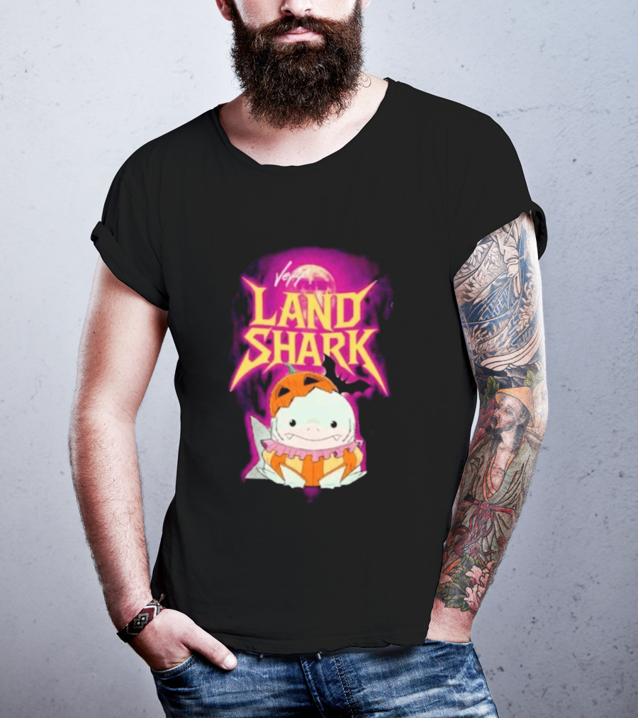 Veep Marvel Rivals Jeff The Land Shark Pumpkin T-Shirt