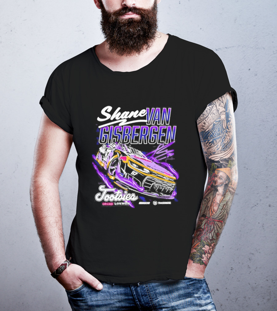 Shane Van Gisbergen #97 2026 Tootsies Orchid Sweeps Racing Car T-Shirt