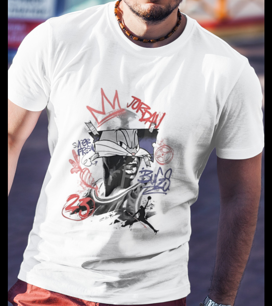 Crown Super Fresh Jordan Bugs 23 T-Shirt