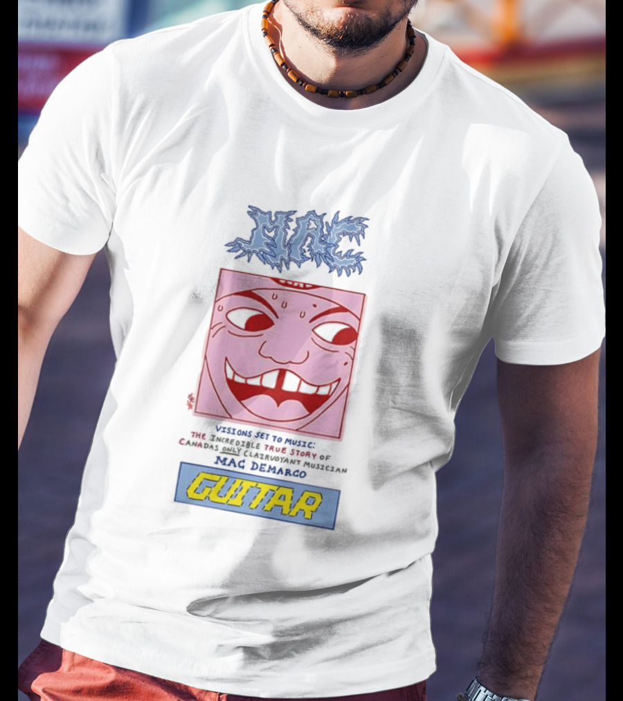MAC Visions Set To Music Guitar Mac Demarco True Story T-Shirt