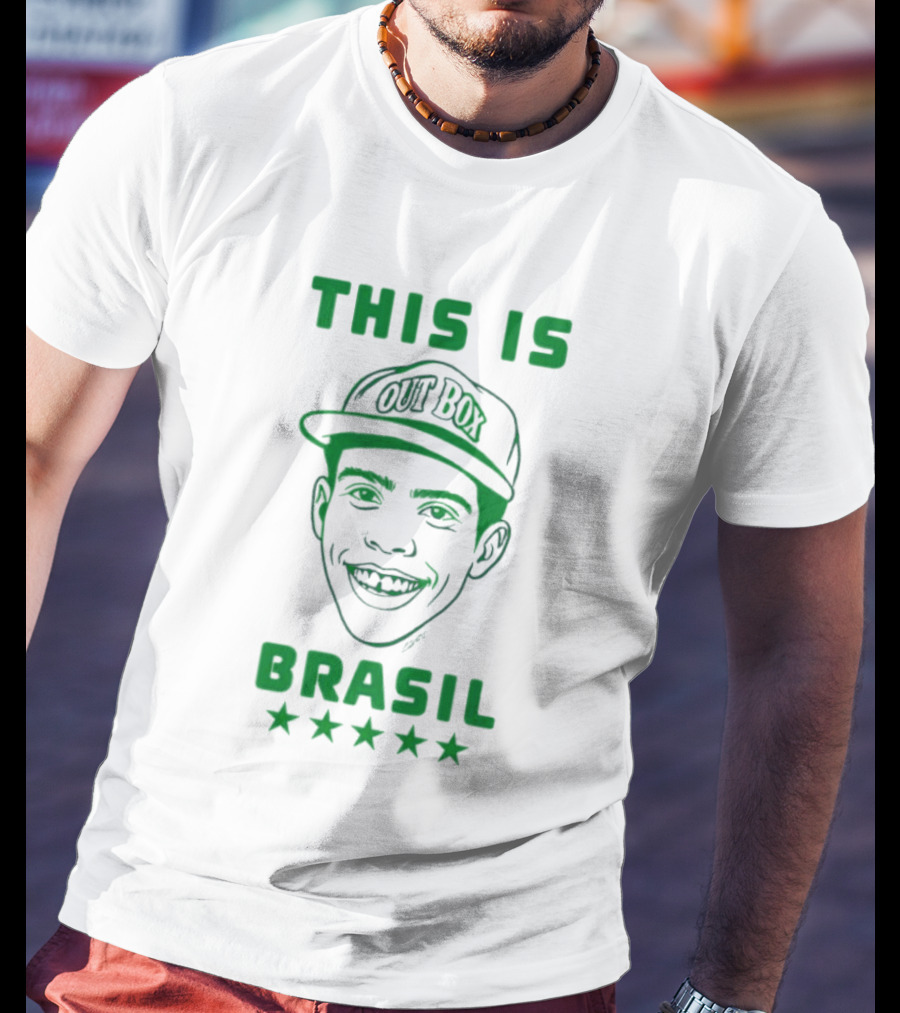 Ronaldo Nazario This Is Brasil Out Box Five Star T-Shirt
