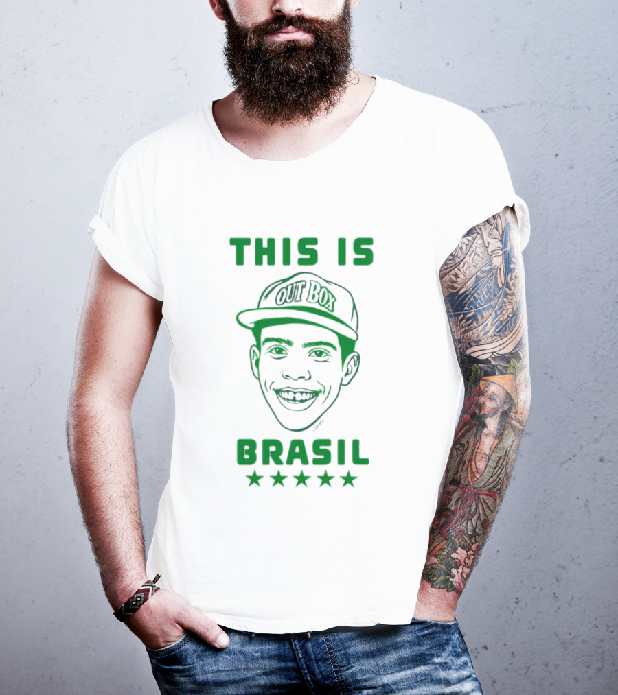 Ronaldo Nazario This Is Brasil Out Box Five Star T-Shirt