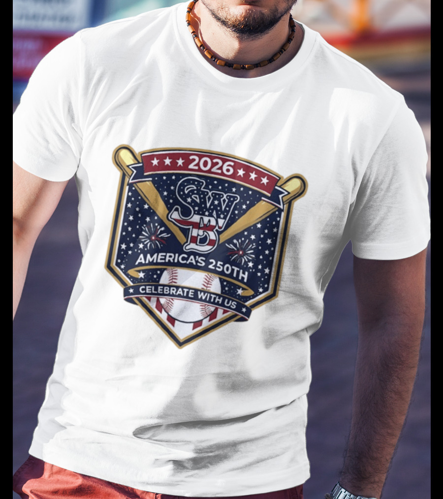 2026 SWB America's 250th Celebrate With Us Baseball T-Shirt