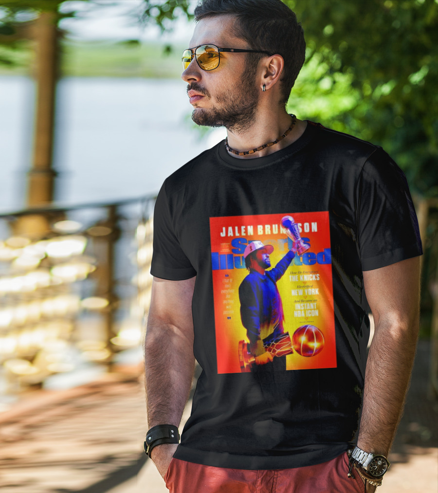 Jalen Brunson Sports Illustrated The Knicks Electrified New York Instant NBA Icon August 2026 T-Shirt