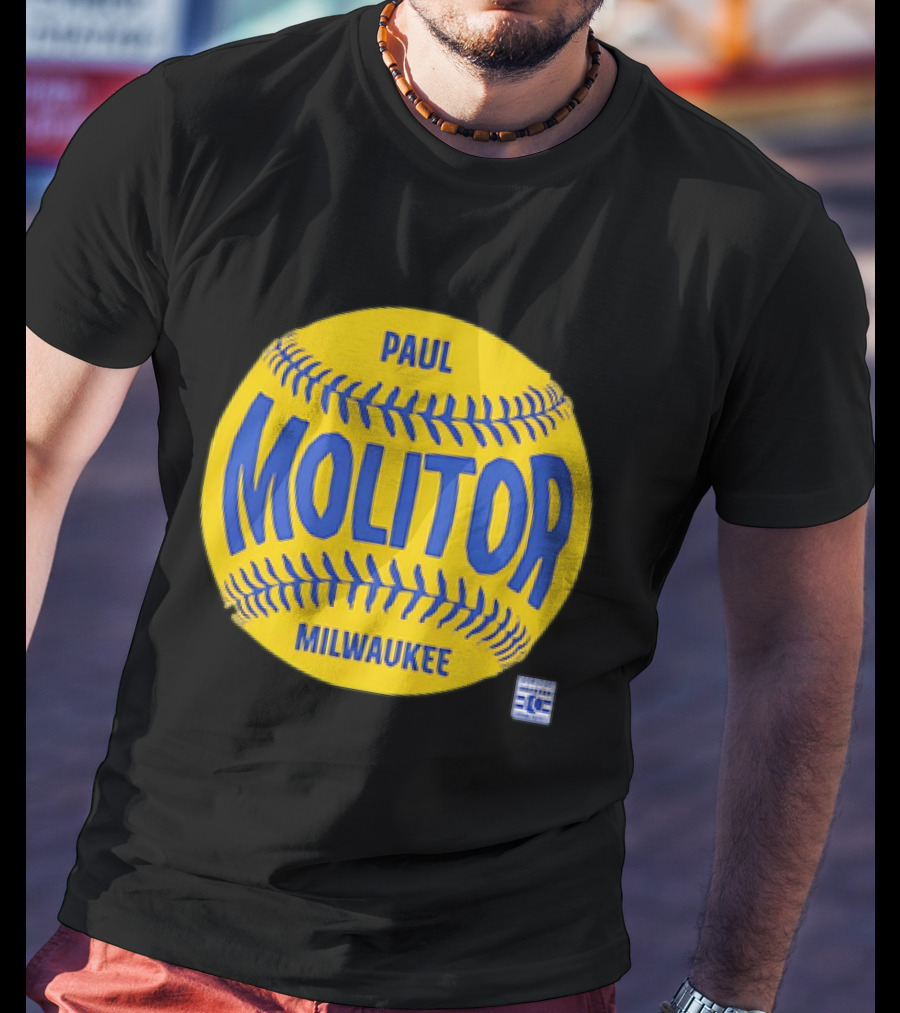 Paul Molitor Milwaukee Brewers Baseball Hall Of Fame 318 Club 1982 T-Shirt