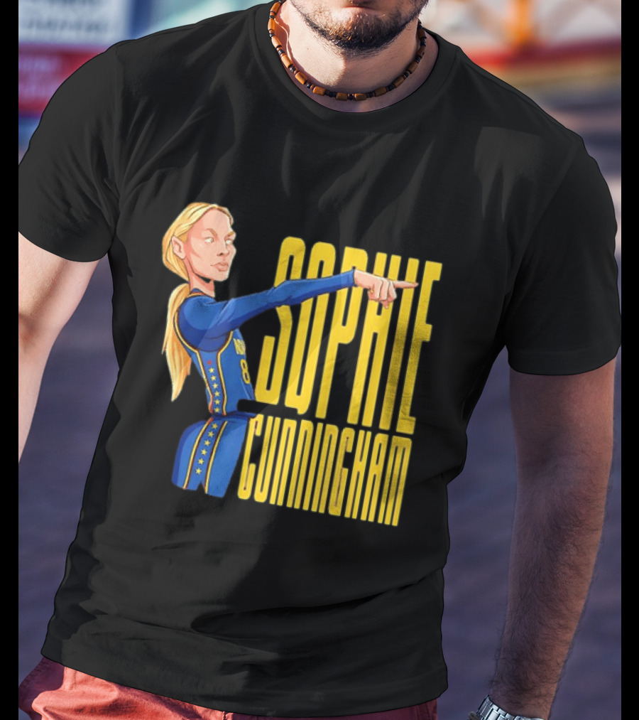 Sophie Cunningham Indiana Fever WNBA 2026 Jersey Game Player T-Shirt
