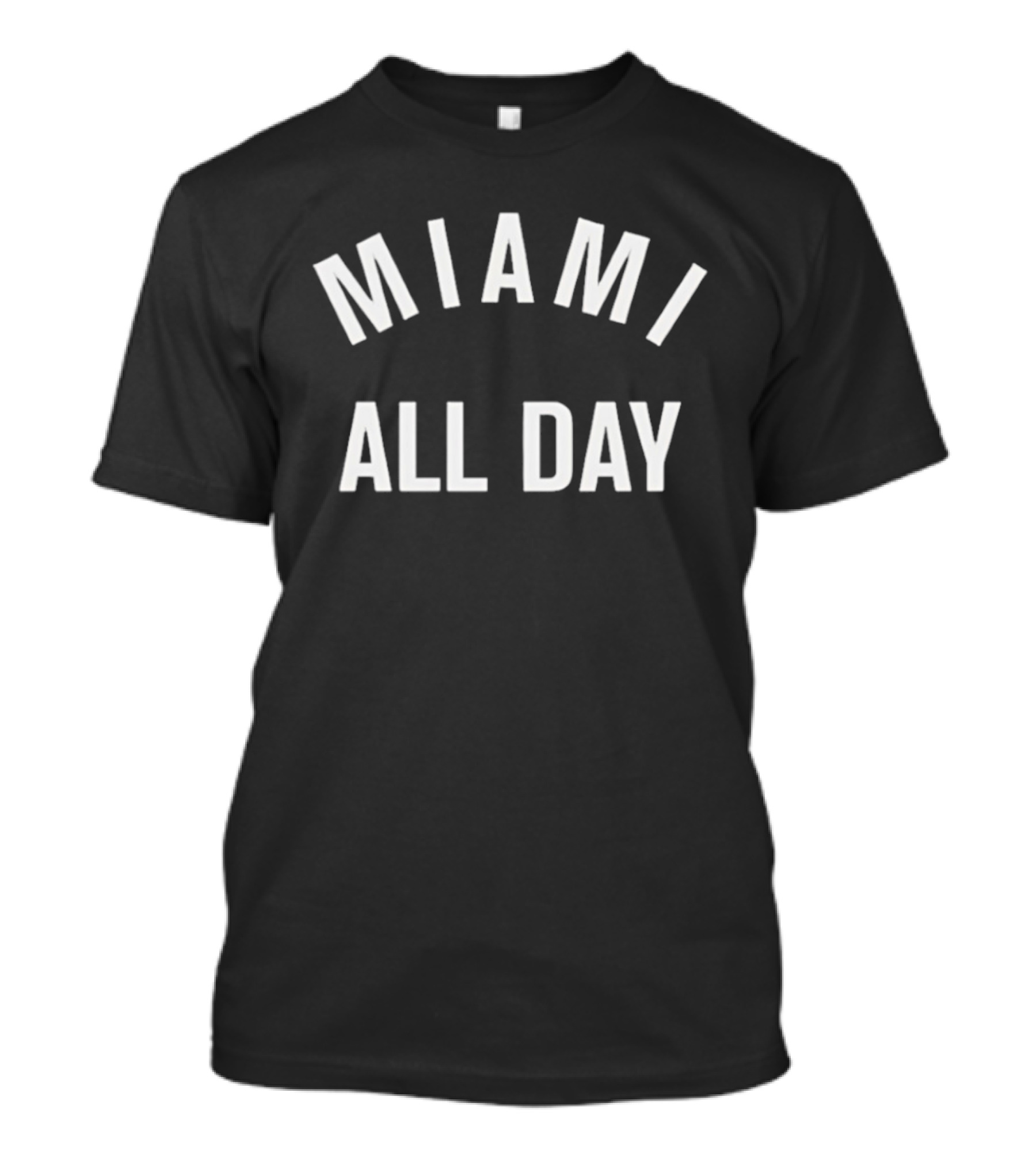 Miami All Day Florida Heat Dolphins City Pride T-Shirt