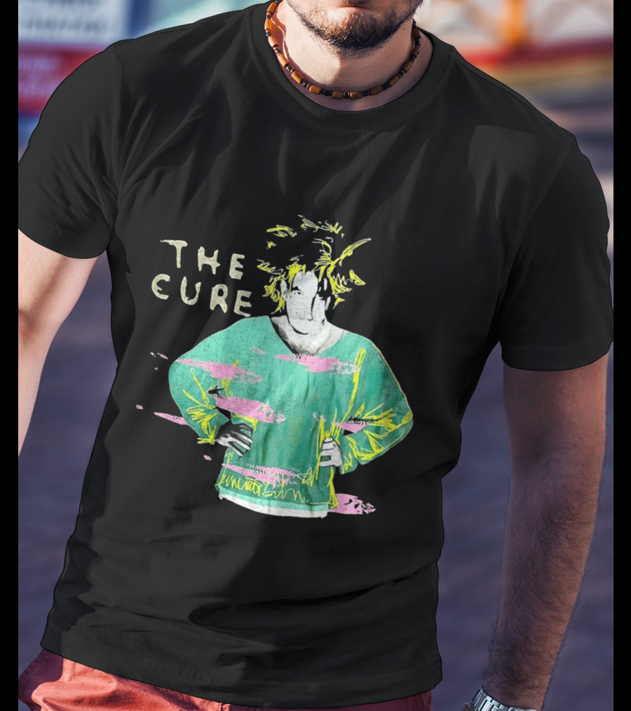 The Cure Standing On A Beach 1986 T-Shirt