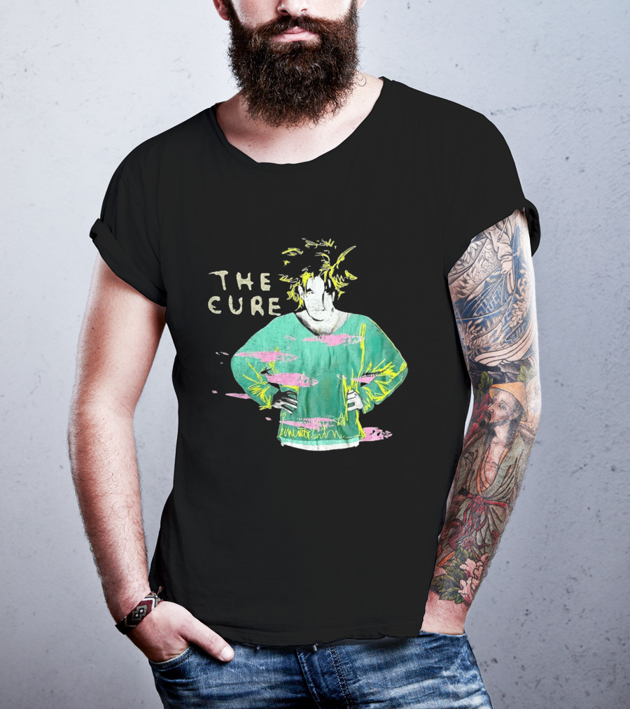 The Cure Standing On A Beach 1986 T-Shirt