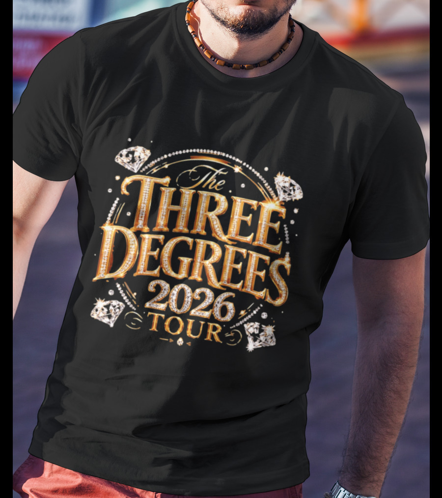 The Three Degrees 2026 Tour Soul Music R&B Group T-Shirt