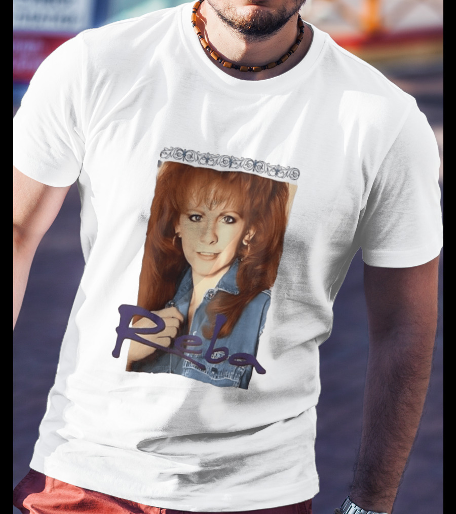 Hilary Duff Wearing Reba McEntire 1990s Denim Outfit T-Shirt
