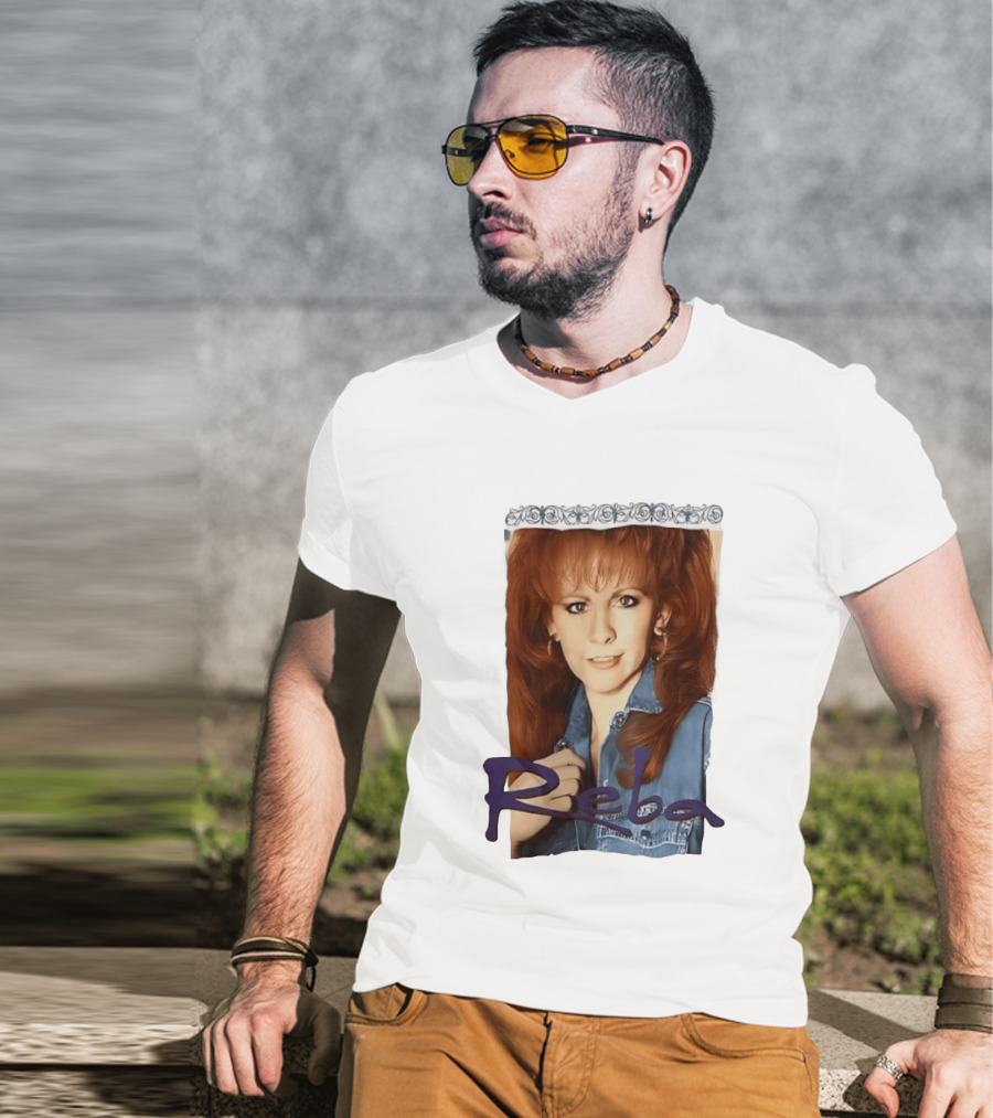Hilary Duff Wearing Reba McEntire 1990s Denim Outfit T-Shirt