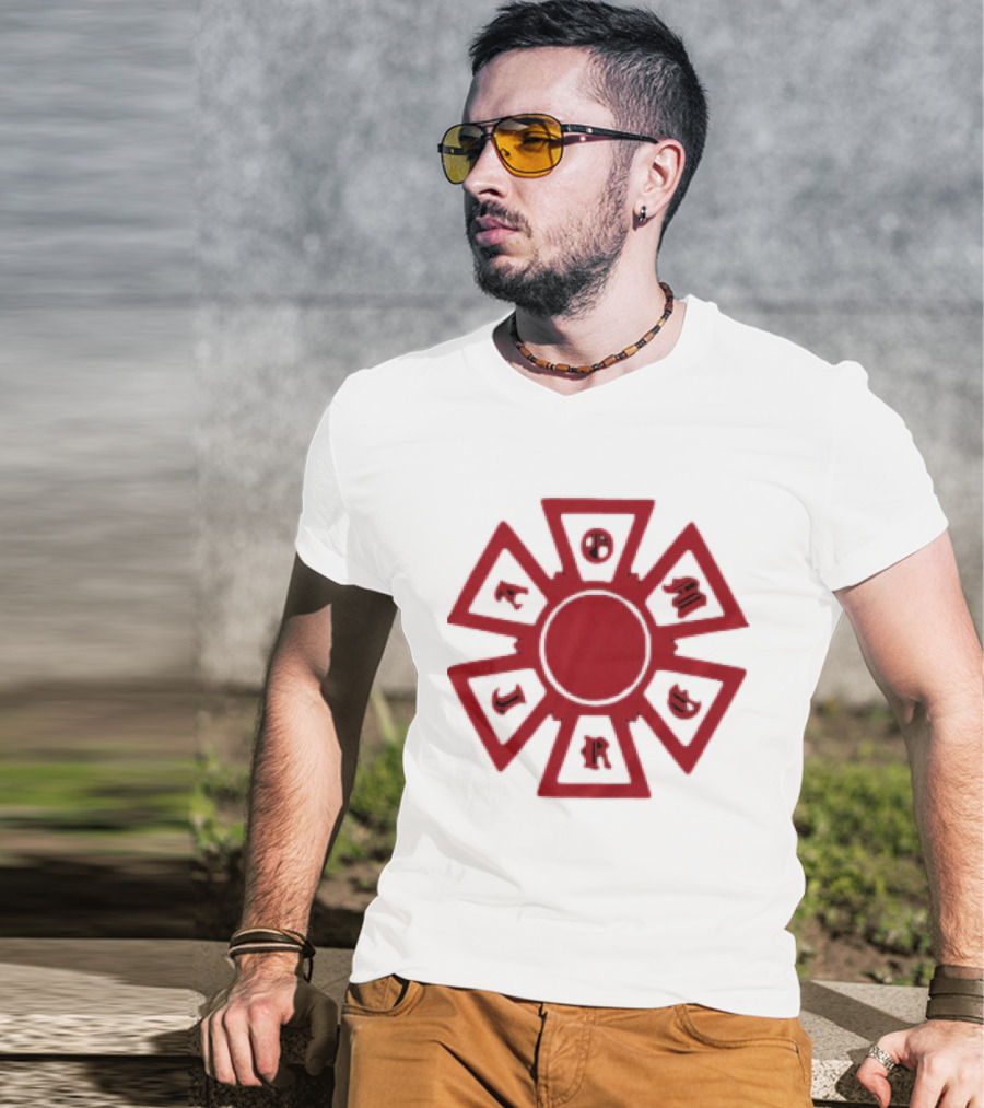 J Balvin Omerta Red Symbol Collection T-Shirt
