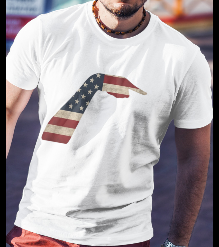 Sophie Cunningham American Flag Pointing Hand Patriotic USA Indiana Fever 2026 T-Shirt