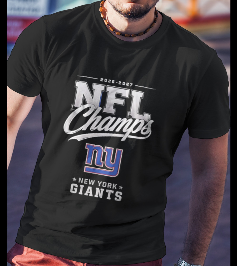 2026 2027 NFL Champs New York Giants NY T-Shirt