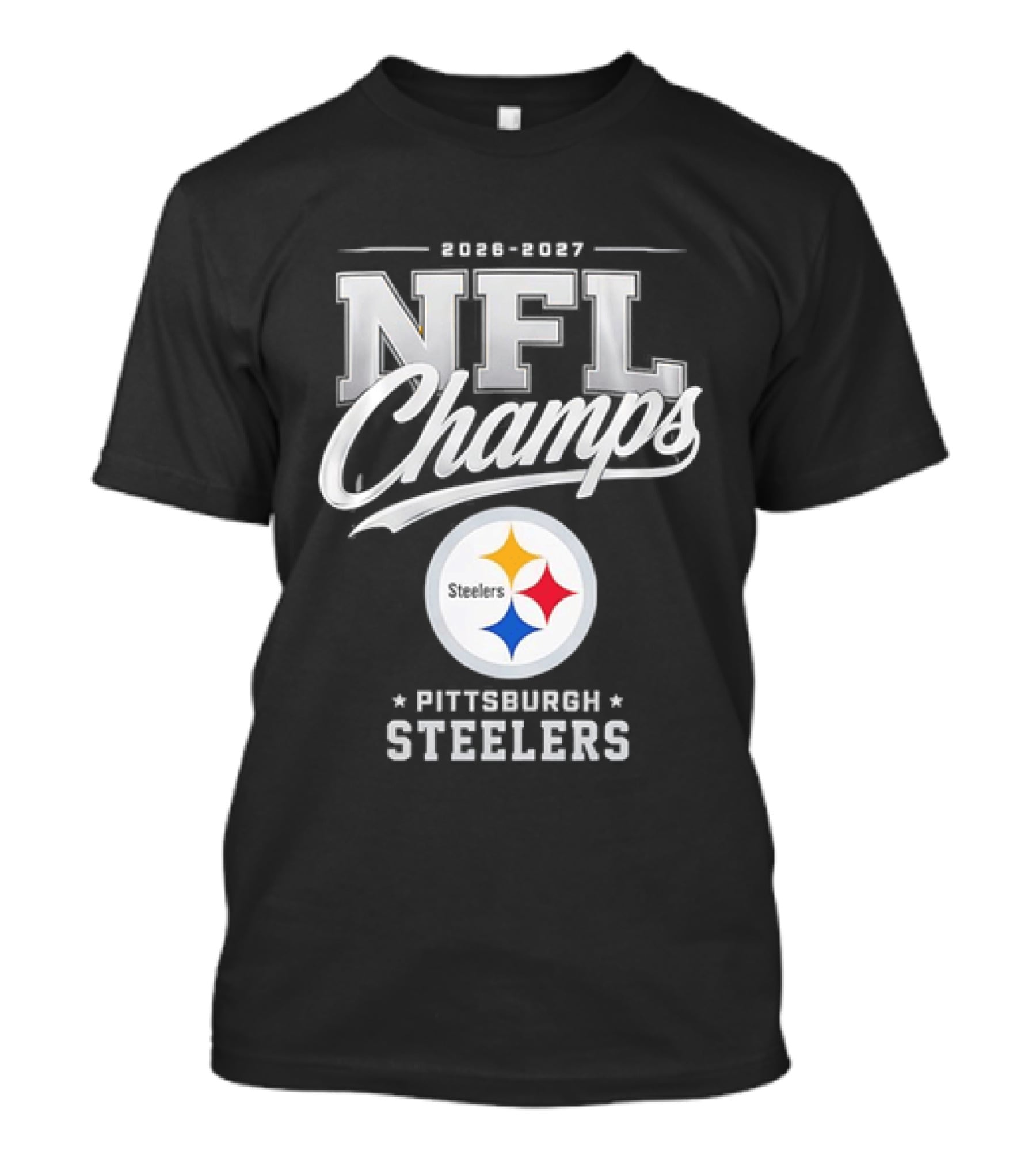 2026 2027 NFL Champs Pittsburgh Steelers T-Shirt