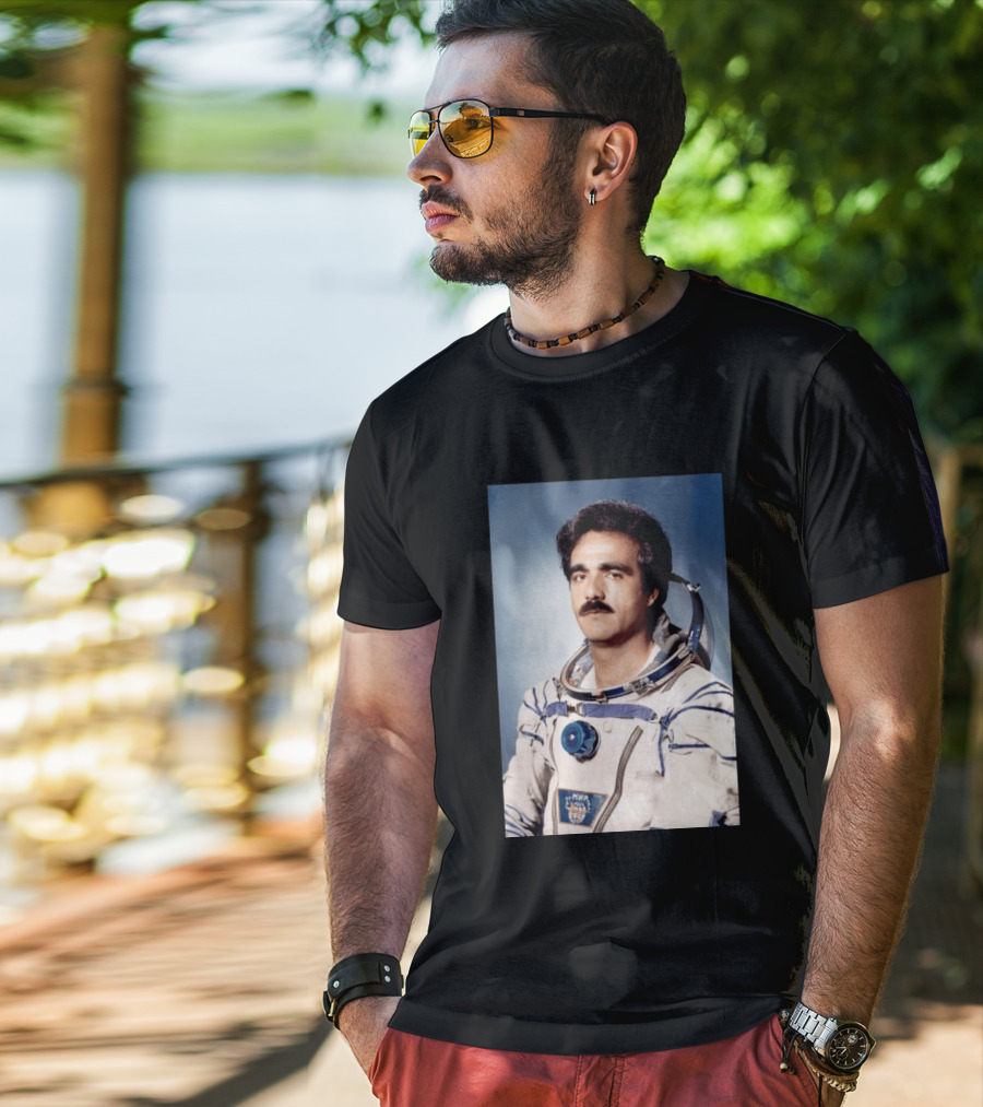 Abdul Ahad Momand Afghan Astronaut In Space Suit T-Shirt