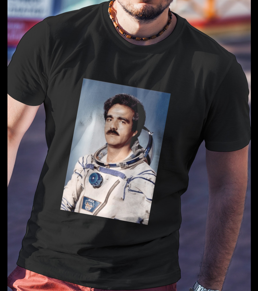 Abdul Ahad Momand Afghan Astronaut In Space Suit T-Shirt