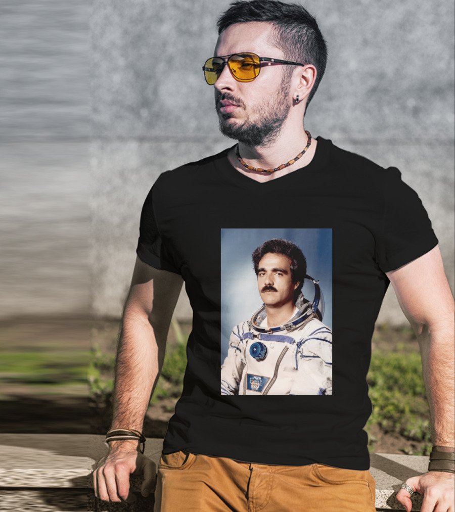 Abdul Ahad Momand Afghan Astronaut In Space Suit T-Shirt