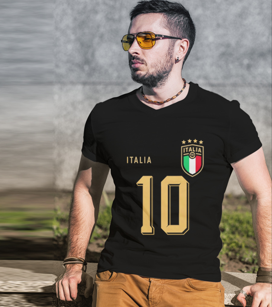 Italia 10 Argentina Lionel Messi T-Shirt
