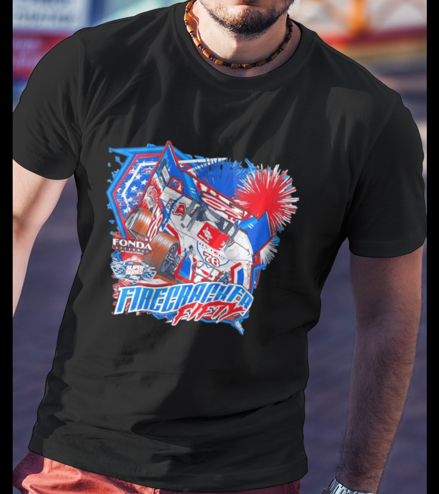Firecracker Fifty 2026 Bob Hilbert Super Series Fonda Speedway Racing T-Shirt
