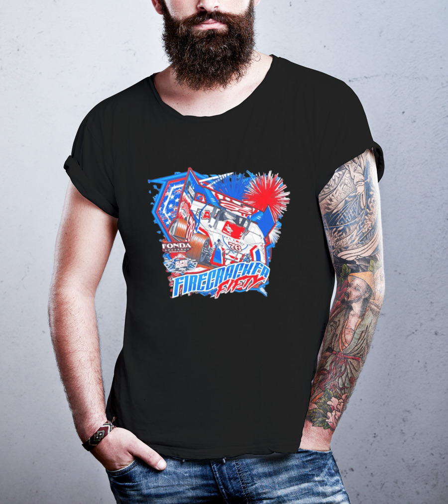 Firecracker Fifty 2026 Bob Hilbert Super Series Fonda Speedway Racing T-Shirt