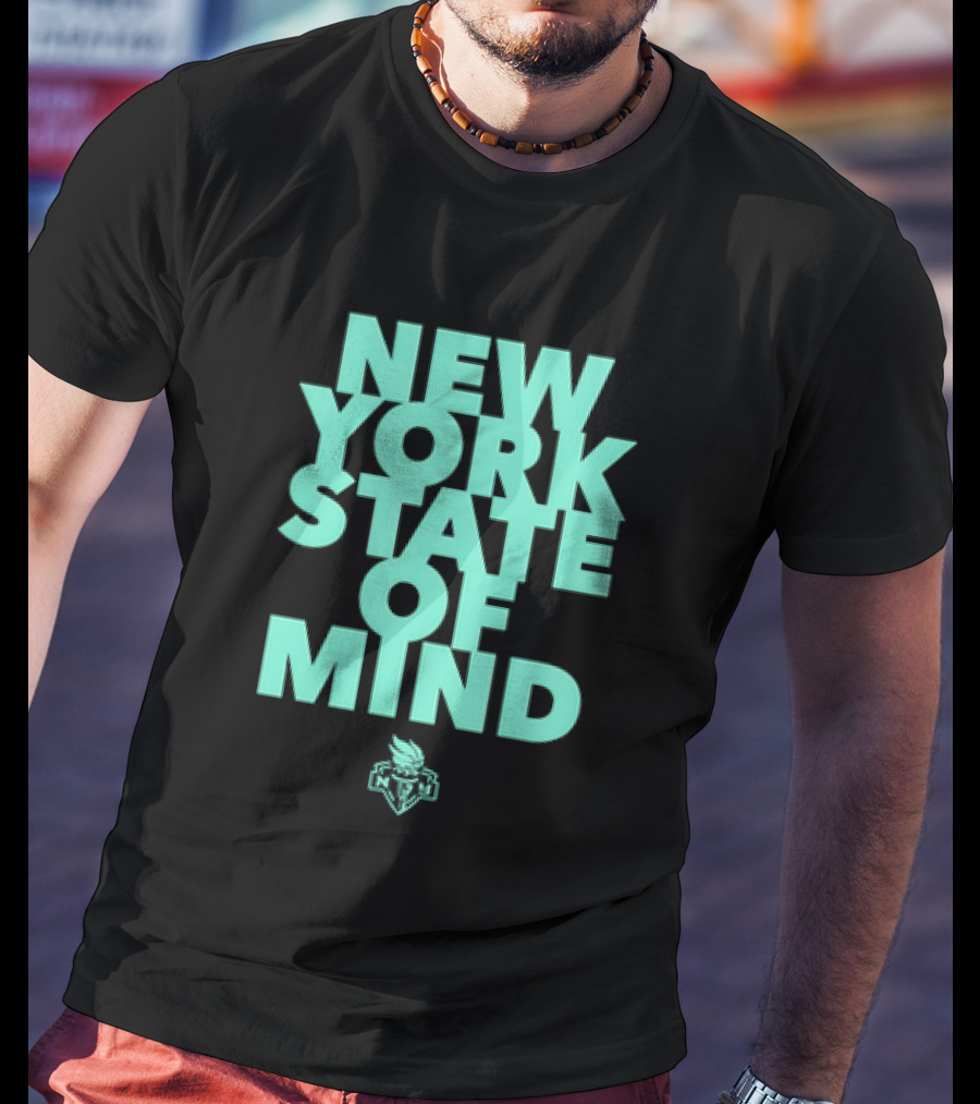 New York State Of Mind WNBA Liberty Basketball T-Shirt