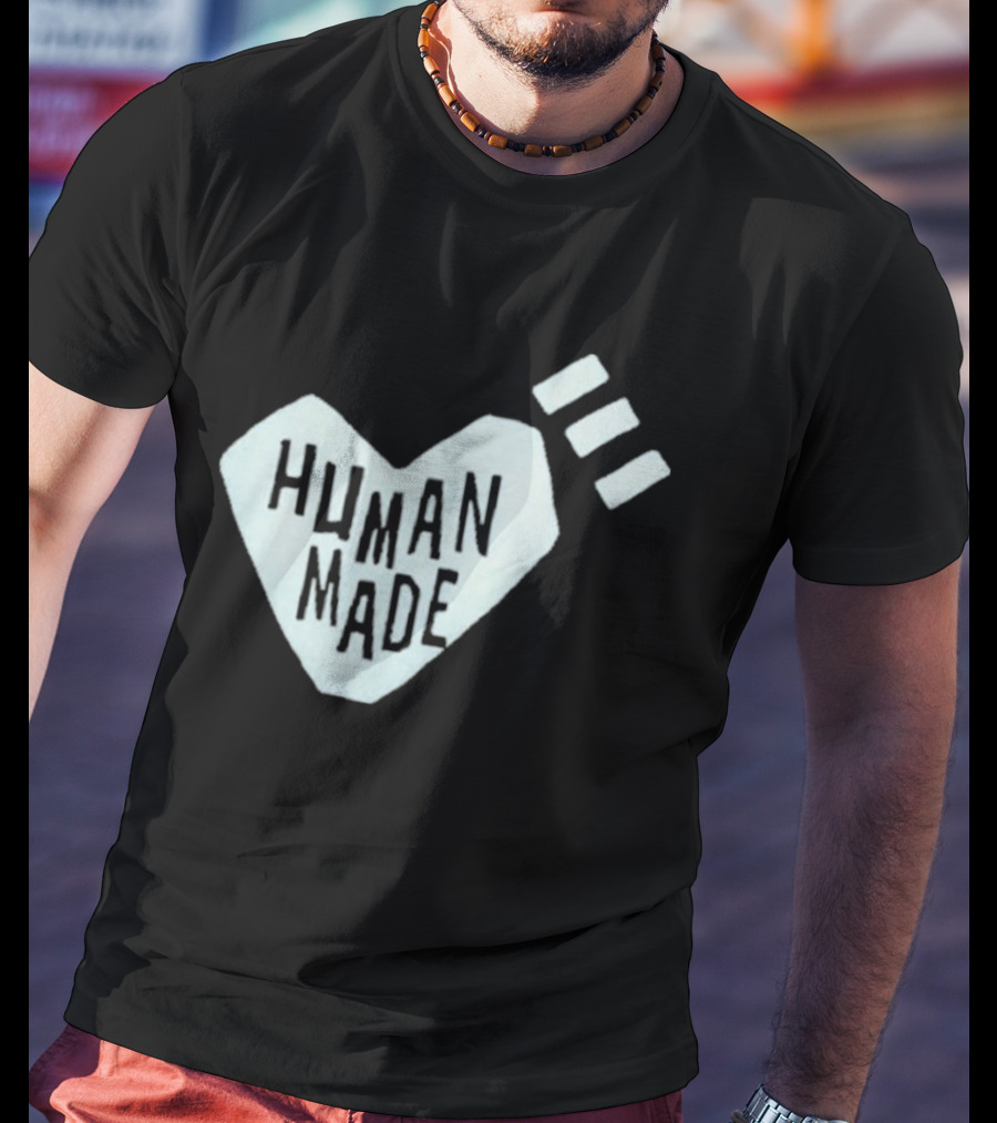 Ningensei Aizome Heart Human Made T-Shirt
